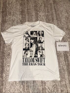 Taylor Swift The Eras Tour Photo Grid Tee